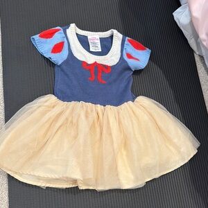 Disney Blue and Gold Kids Snow White dress